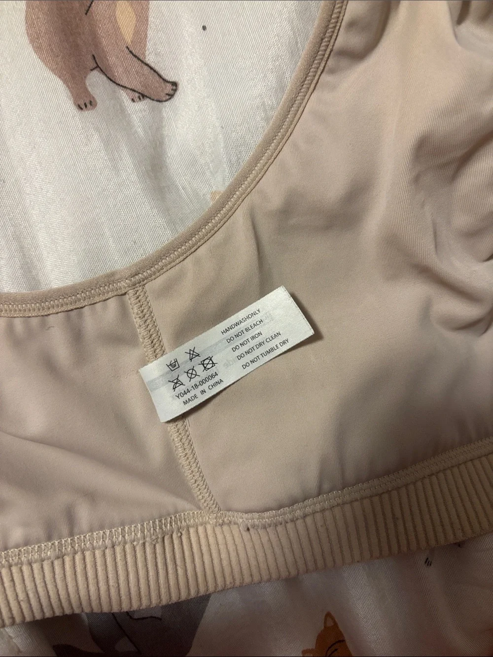 open front bra